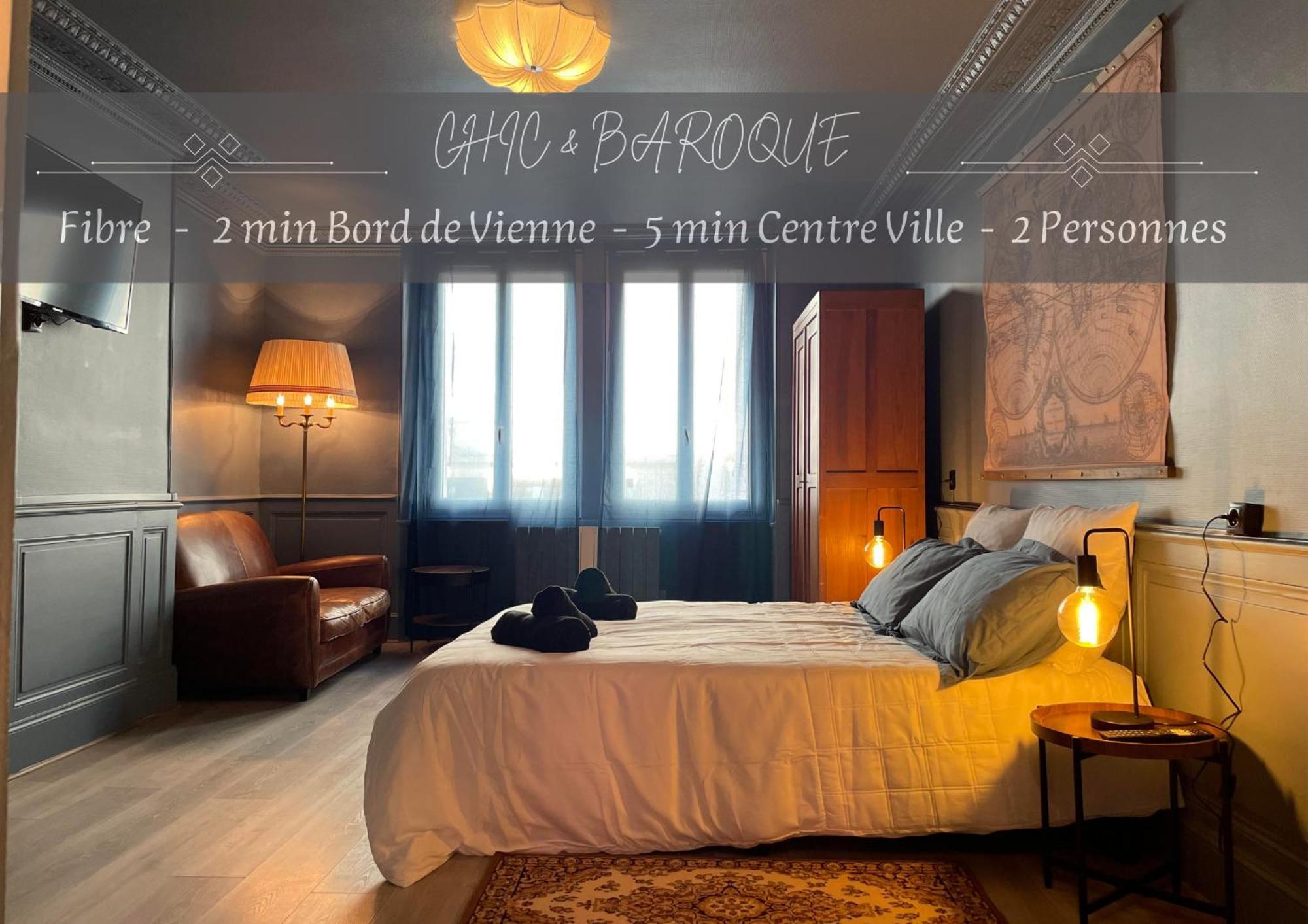 Appartement Chic & Baroque 5 Min Centre Ville Et Bord De Vienne Limoges Exterior photo